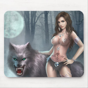 Azmodeus Lycan Queen, Mouse Pad