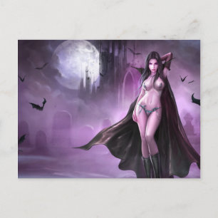 Azmodeus Vampire Queen, Postcard