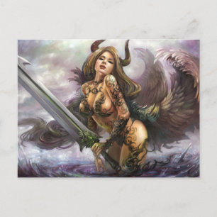 Azmodues Dark Angels "Aldornia", Postcard