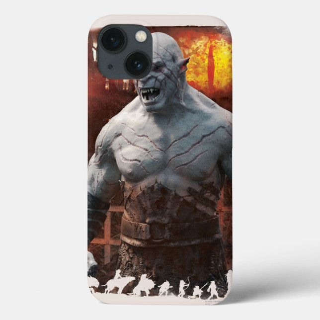 Azog & Orcs Silhouette Graphic Case-Mate iPhone Case (Back)