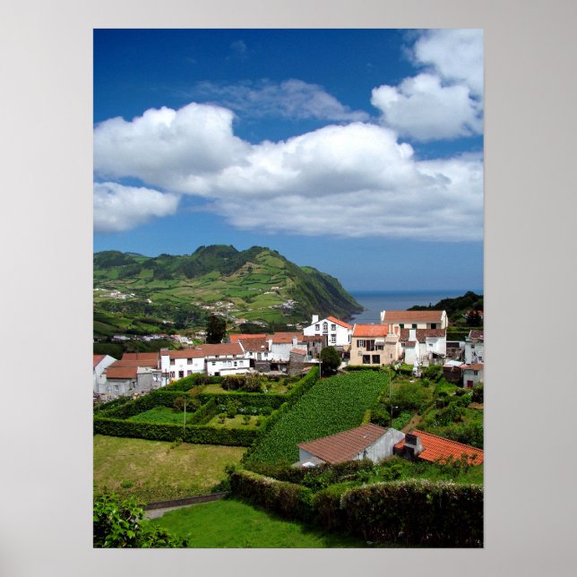 Azorean landscape poster (Front)