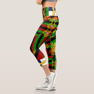 Azorean Pride  Capri Leggings
