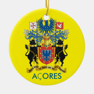 Azores- Flag Christmas Ornament