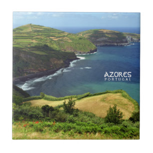 Azores islands photo, Portugal Ceramic Tile