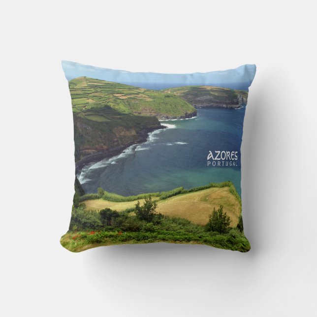 Azores islands photo, Portugal Cushion (Front)