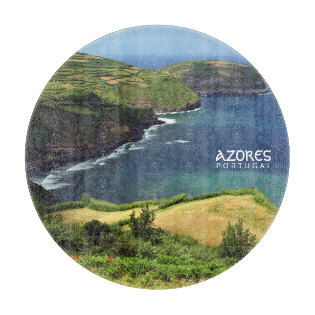 Azores Islands photo, Portugal Cutting Board (Front)