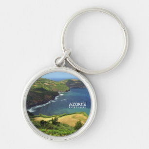 Azores Islands photo, Portugal Key Ring