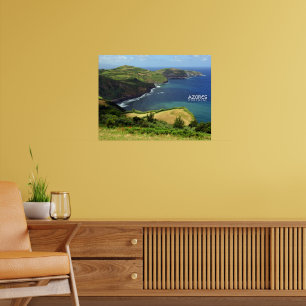 Azores islands photo, Portugal Poster