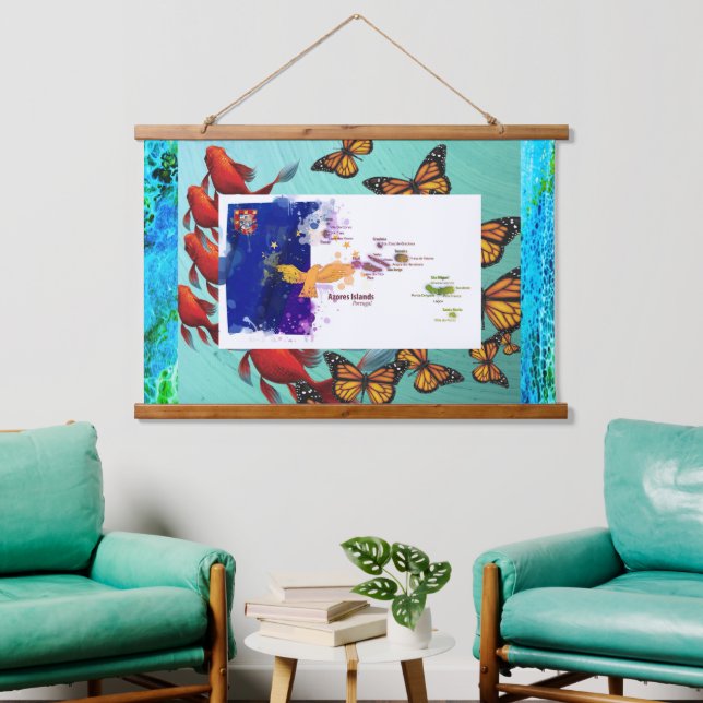 Azores islands, Portugal Hanging Tapestry (Living Room)