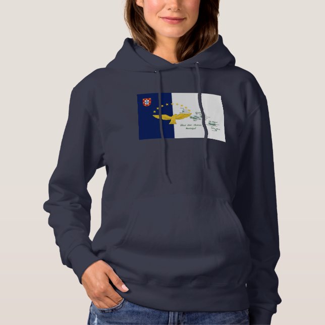 Azores islands, Portugal Hoodie (Front)