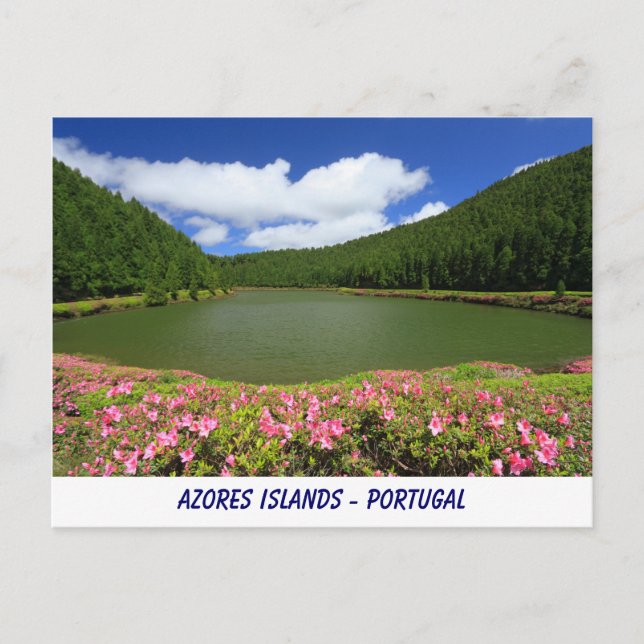 Azores Islands Postcard (Front)