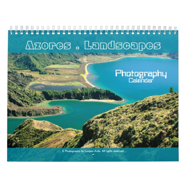 Azores Landscapes Photograpphy Calendar (Cover)