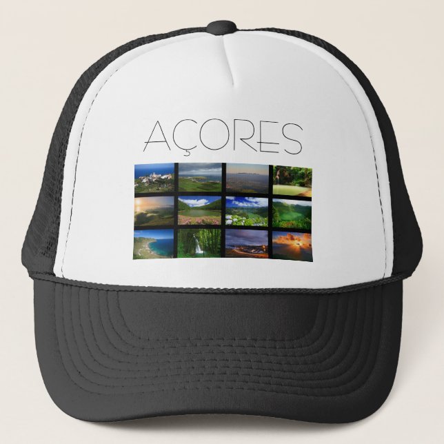 Azores Landscapes Trucker Hat (Front)