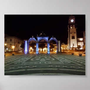 Azores - Ponta Delgada Poster