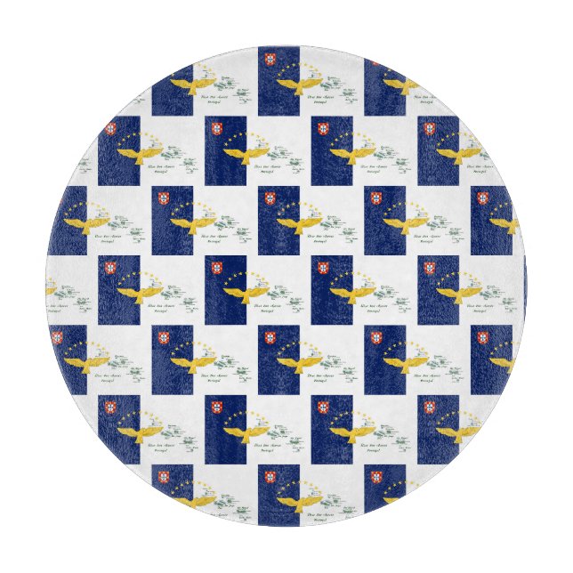 Azores Portugal Cutting Board (Front)