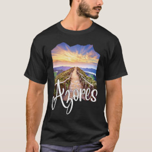 Azores Souvenirs Portuguese Roots Azores T-Shirt