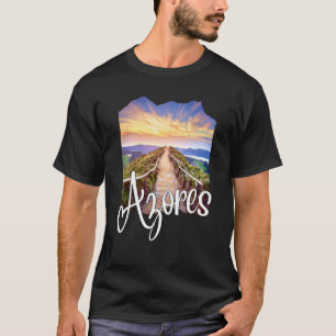 Azores Souvenirs Portuguese Roots Azores T-Shirt