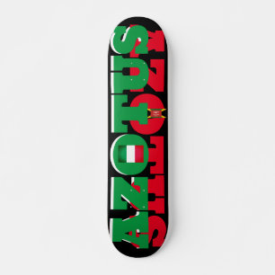AZOTUS   ITALIAN 7 3/4" Skateboard Deck