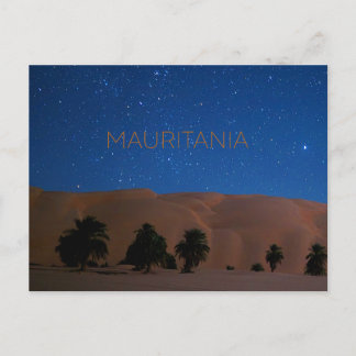 Azoueiga Sand Dunes, Mauritania Postcard