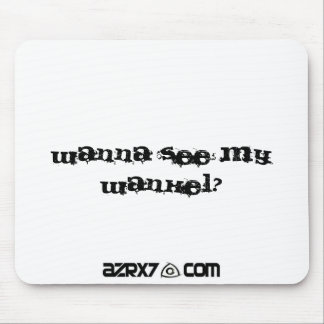 AZRX7sticker, Wanna see my wankel? Mouse Pad