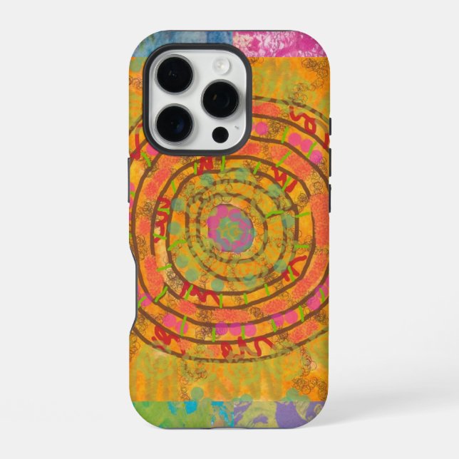 Aztec Abstract  iPhone Case (Back)