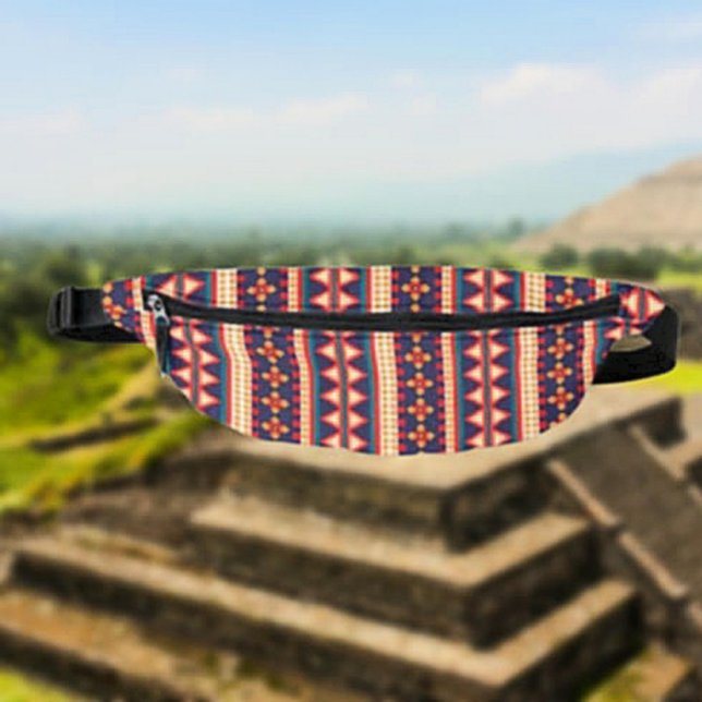 Aztec Adventure | Bold Tribal Print Fanny Pack (Creator Uploaded)