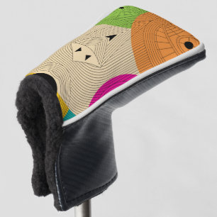 aztec ancient triangle golf head cover