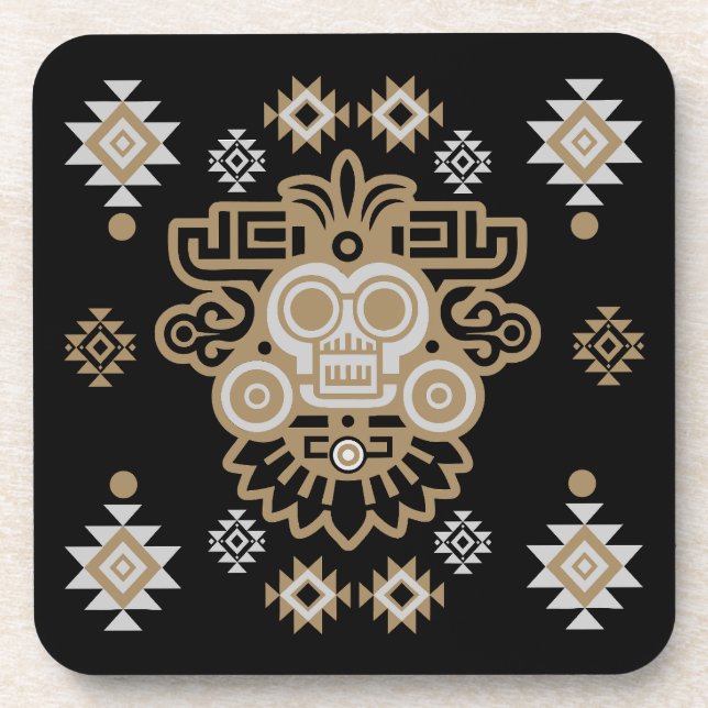 Aztec Arizona Print Coaster (Front)