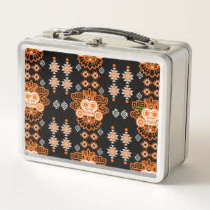 Aztec Arizona Print Metal Lunch Box