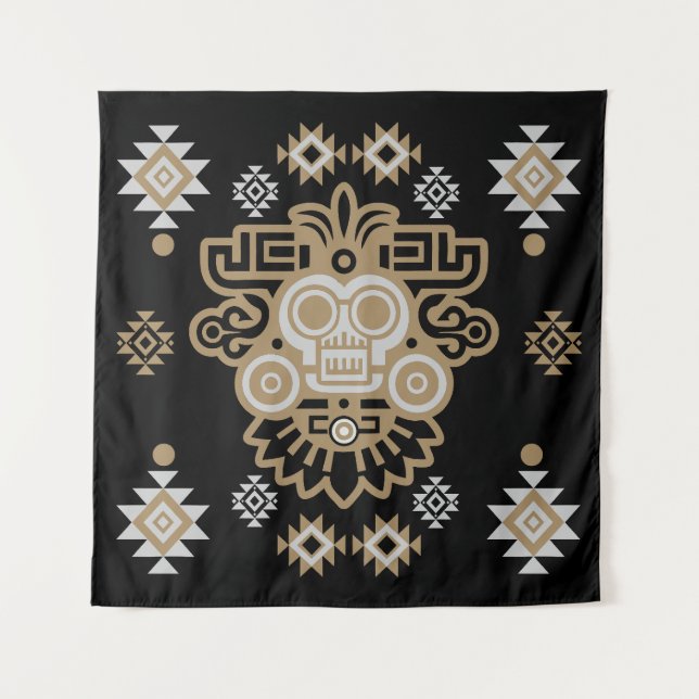 Aztec Arizona Print Tapestry (Front)