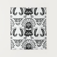 Aztec Art - Lizard Pattern