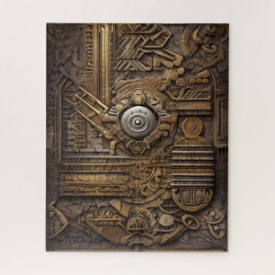 Aztec art rich and vibrant jigsaw puzzle