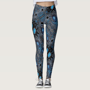 Aztec art,  vibrant, reflecting the culture leggings