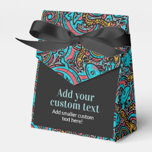 Aztec Axolotl Xolotl Tribal Pattern mythology boho Favour Box