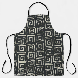 Aztec Background Vintage Retro Pattern Apron