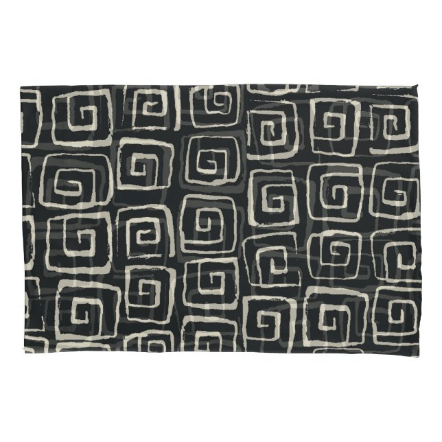 Aztec Background Vintage Retro Pattern Pillowcase (Front)