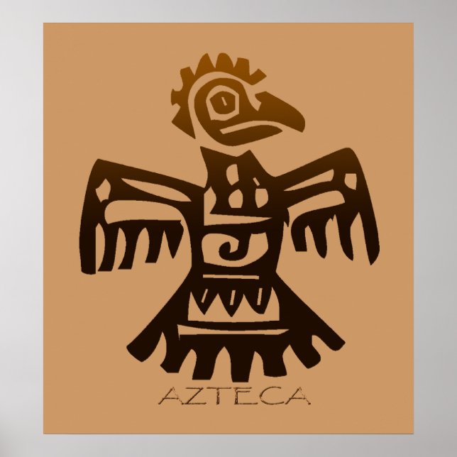 AZTEC ~ Bird Spirit Poster (Front)