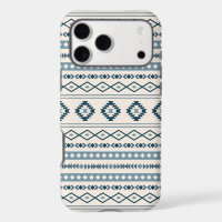Aztec Blues Cream Mixed Motifs Pattern Case-Mate i