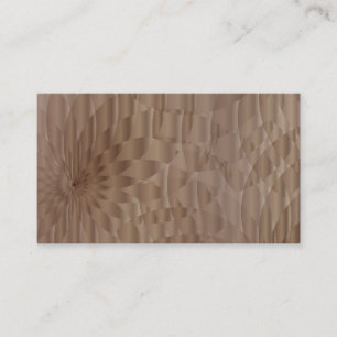Aztec Brown Designer Business Cards