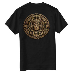 Aztec Calendar - Back hit T-Shirt