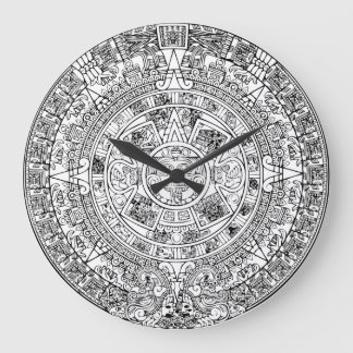 Aztec Calendar Clock