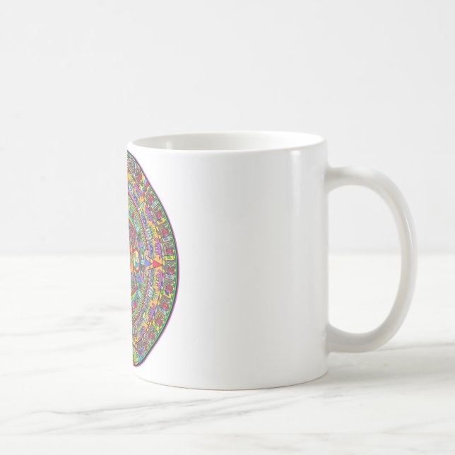 Aztec Calendar Coffee Mug (Right)