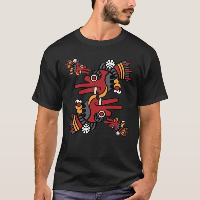 Aztec Calendar Day 02 - Ehecatl T-Shirt (Front)