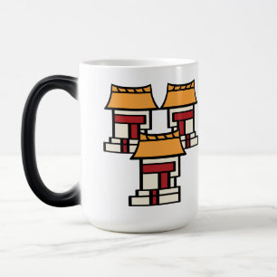 Aztec Calendar Day 03 - Calli Magic Mug