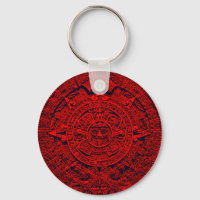 Aztec Calendar - red
