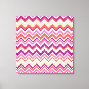 Aztec Chevron #1 at VictoriaShaylee Canvas Print