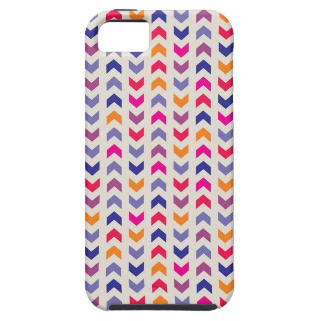 Aztec Chevron colourful pattern Case-Mate iPhone Case (Back)