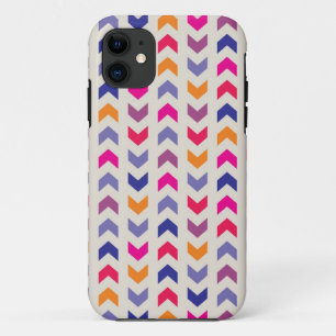 Aztec Chevron colourful pattern iPhone 11 Case