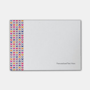 Aztec Chevron colourful pattern Post-it Notes