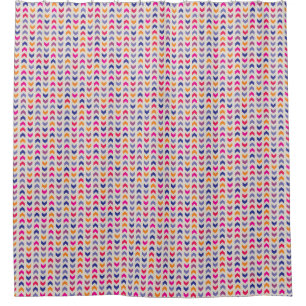 Aztec Chevron colourful pattern Shower Curtain